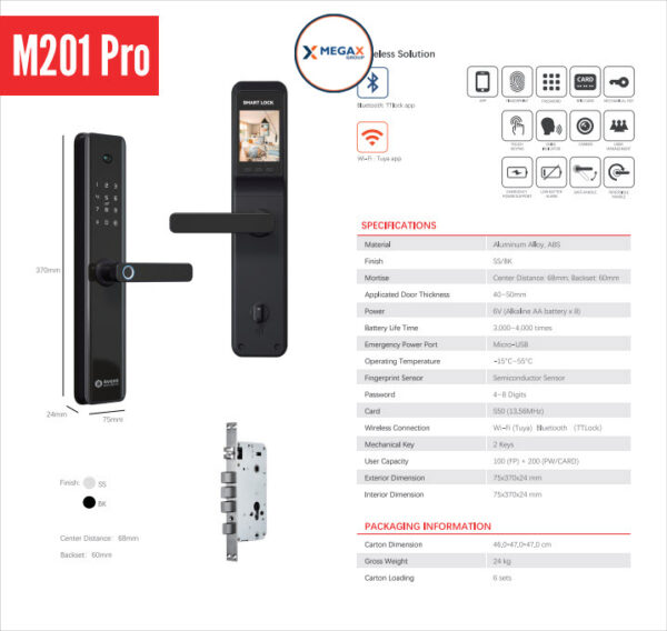 Avent M201 Pro-BK WiFi – Công Ty TNHH Vận Tải Toàn Cầu MegaX